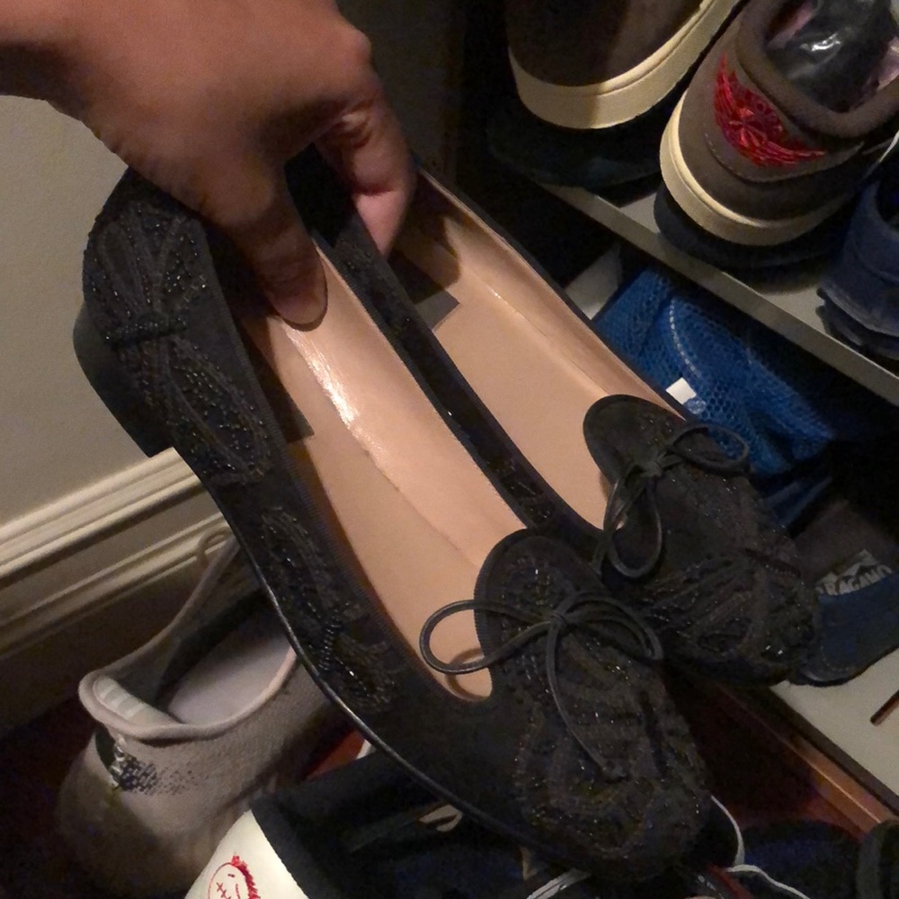 Valentino size 7 black